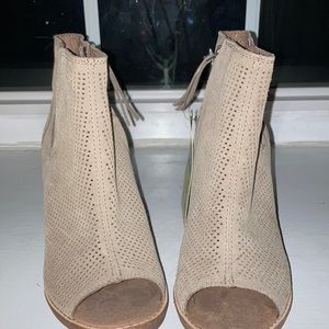 TOMS Marjorca Open Toe Bootie